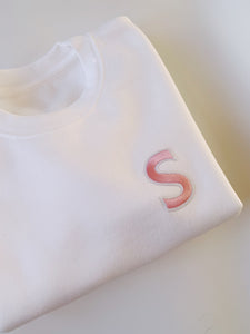 White Initial Jumper